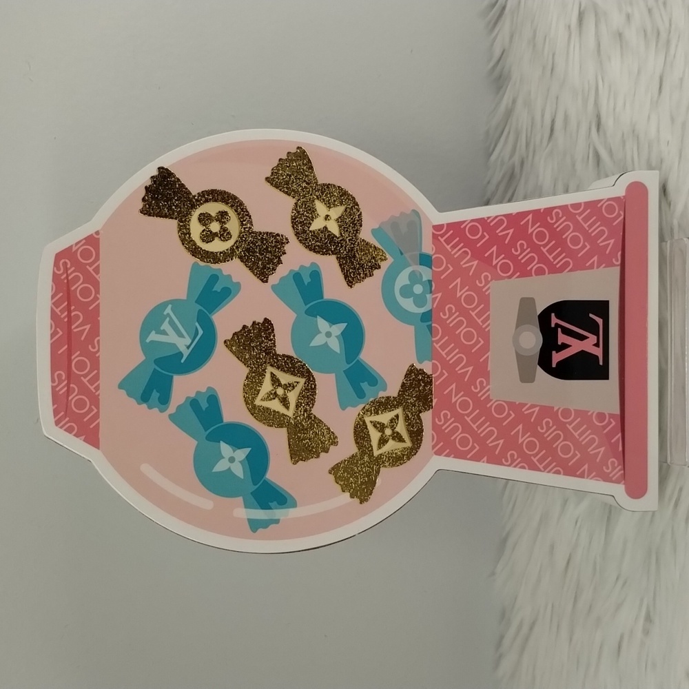 Home Designs LV Gumball Machine Wooden Home Decor